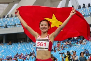Nguyễn Thị Oanh đã có mặt tại Thái Lan để dự giải điền kinh vô địch châu Á 2023. Ảnh: DŨNG PHƯƠNG