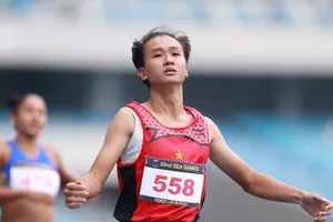 Nhi Yến lần đầu tiên được dự giải điền kinh vô địch châu Á. Ảnh: DŨNG PHƯƠNG