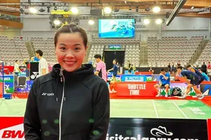 Nguyễn Thùy Linh đang là tay vợt có vị trí thế giới cao nhất của chúng ta. Ảnh: THÙY LINH