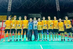 Đội tuyển cầu lông trẻ Việt Nam vừa có chuyến thi đấu vô địch trẻ châu Á 2023 tại Indonesia. Ảnh: BWF