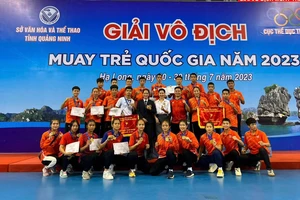 Đội muay trẻ Hà Nội có các ngôi vô địch quan trọng tại giải năm nay. Ảnh: MINH MINH