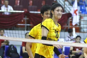 Lưu Thị Huệ đang trong thời gian hồi phục sau chấn thương và chưa thể trở lại thi đấu. Ảnh: D.P