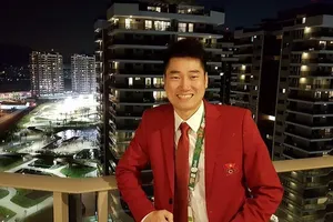 HLV Nguyễn Lê Bá Quang là trọng tài đấu kiếm Việt Nam tham gia điều hành ở ASIAD 19 tới đây. Ảnh: BÁ QUANG