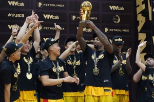 Đội Saigon Heat vô địch mùa giải 2023. Ảnh: VBA