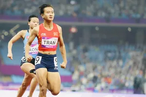 Nhi Yến sẽ thi đấu chung kết 100m nữ tại ASIAD 19 trong tối nay. Ảnh: ĐỨC KHUÊ