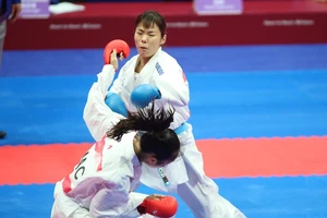 Nguyễn Thị Ngoan đã có kì thi đấu ASIAD 19 đáng nhớ. Ảnh: ĐOÀNTTVN