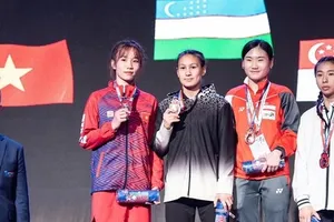 Boxing trẻ Việt Nam từng giành được HCB ở giải U22 trẻ châu Á 2023. Ảnh: ASBC