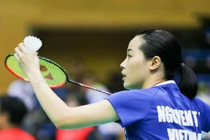 Thùy Linh chơi xuất sắc tại vòng 1 giải đấu ở Trung Quốc. Ảnh: DŨNG PHƯƠNG