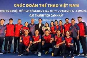 Đội ngũ y tế bác sỹ luôn rất cần cho các đội tuyển thể thao quốc gia. Ảnh: MINH MINH