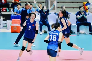 Đội tuyển bóng chuyền nữ Việt Nam có cơ hội đấu AIMAG năm nay tại Thái Lan. Ảnh: DŨNG PHƯƠNG