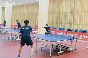 Bóng bàn trẻ Việt Nam sẽ không tập trung tập huấn năm 2024. Ảnh: MINH MINH