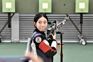 Mộng Tuyền cho biết mình rất xúc động khi giành được tấm vé Olympic lần này. Ảnh: LƯỢNG LƯỢNG