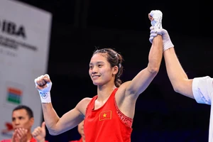 Nguyễn Thị Tâm đang quyết tâm chinh phục tấm vé Olympic trong các giải quốc tế sắp tới. Ảnh: IBA