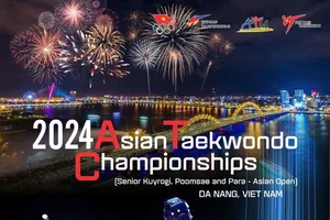 Việt Nam là chủ nhà của giải taekwondo vô địch châu Á 2024. Ảnh: TAEKWONDOVN