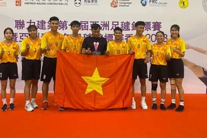 Việt Nam sẽ là chủ nhà giải đá cầu vô địch châu Á 2024 và các tuyển thủ được cơ hội tranh những kết quả cao nhất ngay trên sân nhà. Ảnh: MINH MINH