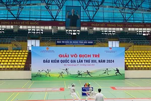 VĐV trẻ đang tận dụng tối đa cơ hội thi đấu ở giải vô địch trẻ quốc gia năm nay. Ảnh: MINH MINH