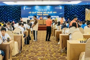 Các kỳ thủ đang có mặt tại Bà Rịa-Vũng Tàu thi đấu vô địch đồng đội quốc gia 2024. Ảnh: CHESSVN