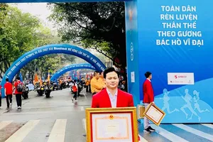 Nguyễn Văn Khánh Phong là VĐV trẻ triển vọng của TPHCM thời điểm hiện tại. Ảnh: MINH MINH