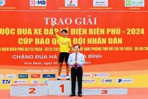 Xuân Lộc đã giữ áo Vàng sau chặng 2. Ảnh: TUẤN HUY