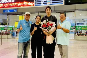 Tay đập Trung Quốc Chen Peiyan trở lại Việt Nam để thi đấu Cúp VTV9-Bình Điền 2024. Ảnh: LONGAN