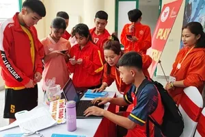 Thể thao Việt Nam đang thường xuyên tổ chức giáo dục ý thức về doping với VĐV nhưng việc kiểm tra doping là cần thiết trong các giải vô địch quốc gia, kể cả tại V-League. Ảnh: CỤC TDTT