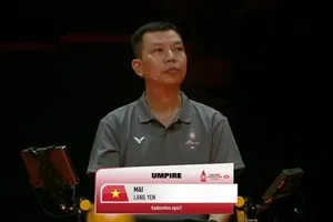 Trọng tài Mai Lăng Yên sẽ tới Olympic 2024 làm chuyên môn. Ảnh: BWF