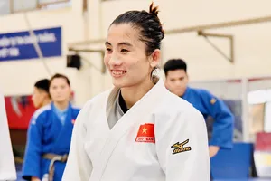 Hoàng Thị Tình đang có tinh thần thoải mái chuẩn bị cho tranh tài Olympic 2024. Ảnh: VĂN DUY