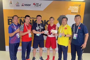 Hà Thị Linh đang tập trung cao độ cho Olympic 2024. Ảnh: CỤCTDTT