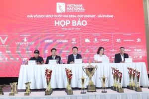 Ban tổ chức đã thông tin giải golf vô địch quốc gia 2024. Ảnh: NHƯ Ý