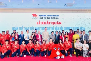 VĐV thể thao Việt Nam chưa nhận được thông tin cụ thể về mức thưởng "nóng" cho thành tích thi đấu Olympic 2024. Ảnh: CỤCTDTT