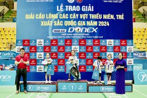 Các tay vợt đã thi đấu để lại ấn tượng ở giải năm nay. Ảnh: NGUYỄN LINH