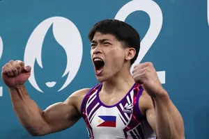 Thể thao Philippines giành 2 HCV ở môn TDDC, khiến cả thế giới phải thán phục. Ảnh: OLYMPIC2024