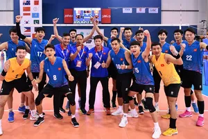 Đội tuyển bóng chuyền nam Việt Nam đã tới Philippines để dự giải SEA V.League 2024. Ảnh: AVC