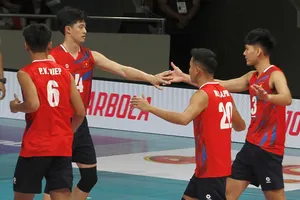 Đội tuyển bóng chuyền nam Việt Nam sẽ có phân tích, báo cáo chuyên môn với Liên đoàn bóng chuyền Việt Nam trong thời gian tới. Ảnh: AVC