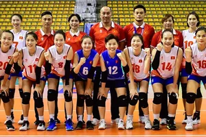 Bóng chuyền nữ Việt Nam sẽ được tích cực tìm nhà tài trợ để xuất hiện trên áo đấu trong tương lai. Ảnh: AVC