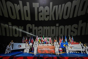 Giải taekwondo vô địch trẻ thế giới 2024 chính thức khai cuộc tại Hàn Quốc. Ảnh: WTF