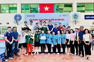 Đội TDDC TPHCM đã thi đấu xuất sắc ở giải vô địch quốc gia 2024. Ảnh: MINH SANG