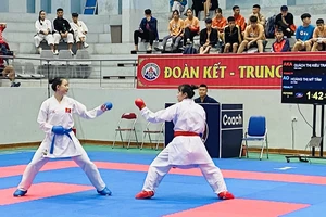 Các võ sỹ karate cả nước sẽ tranh tài giải vô địch quốc gia 2024 tại Điện Biên. Ảnh: MINH MINH