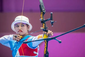 Ánh Nguyệt là 1 trong những cung thủ được chú ý tại giải vô địch quốc gia 2024. Ảnh: OLYMPIC2024