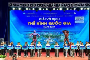 Giải thể hình vô địch quốc gia 2024 là giải có thực hiện lấy mẫu kiểm tra doping. Ảnh: MINH MINH