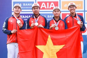 Nhiều golf thủ của Việt Nam đã và đang phát triển tình yêu, chuyên môn với golf sau khi làm quen và tập môn này ngay từ lứa tuổi tiểu học. Ảnh: LƯỢNG LƯỢNG