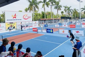 Giải pickleball vô địch các câu lạc bộ quốc gia 2024 đã ghi nhận nhiều đơn vị góp mặt thi đấu. Ảnh: MINH MINH