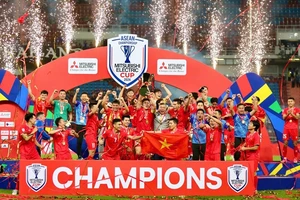 Kết quả vô địch ASEAN Cup 2024 của đội tuyển Việt Nam sẽ được đưa vào trong đề cử giải thưởng Cúp chiến thắng năm 2025. Ảnh: VFF