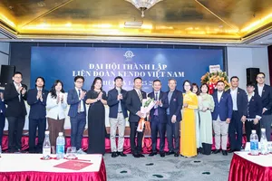 Liên đoàn kendo Việt Nam đã ra mắt chính thức sau Đại hội đại biểu nhiệm kỳ lần thứ nhất. Ảnh: MINH MINH