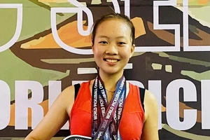 Sophia Phương Anh là 1 trong những VĐV nữ pickleball có chuyên môn tốt lúc này. Ảnh: NVCC