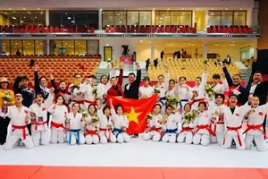 Jujitsu Việt Nam kỳ vọng VĐV trẻ sẽ đạt thành công tại giải vô địch trẻ châu Á 2025. Ảnh: VJF