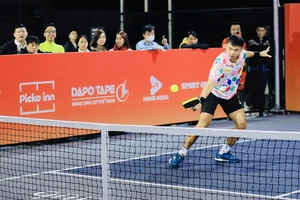 Người hâm mộ sẽ có cơ hội xem các tay vợt pickleball hàng đầu Việt Nam thi đấu giải vô địch quốc gia lần thứ nhất năm 2025. Ảnh: NGUYỄN ĐẠT