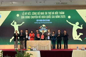 Giải bóng chuyền vô địch quốc gia 2025 đã có đơn vị tài trợ mới và tổng thưởng là hơn 2,2 tỷ đồng. Ảnh: MINH MINH