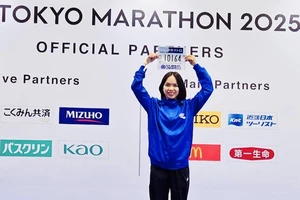 Ngọc Hoa tự tin sẵn sàng thi đấu giải Tokyo marathon 2025. Ảnh: NGỌC HOA