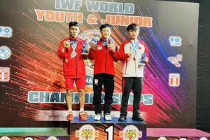 K'Dương (bên trái) đã có kết quả tốt tại giải đấu ở Peru năm nay. Ảnh: MINH MINH